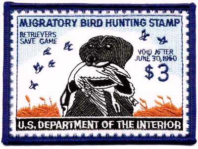 1959 Federal Duck Stamp Patch