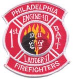 Phila Firefighters Engine 10 Ladder 11